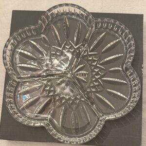 Waterford Crystal Clear Divided Dish